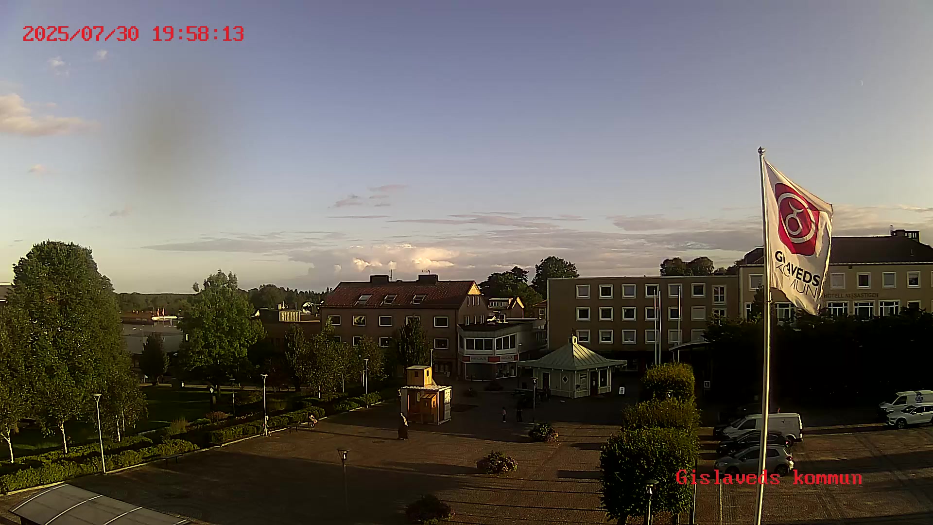 Webcam Gislaved, Gislaved, Småland, Schweden