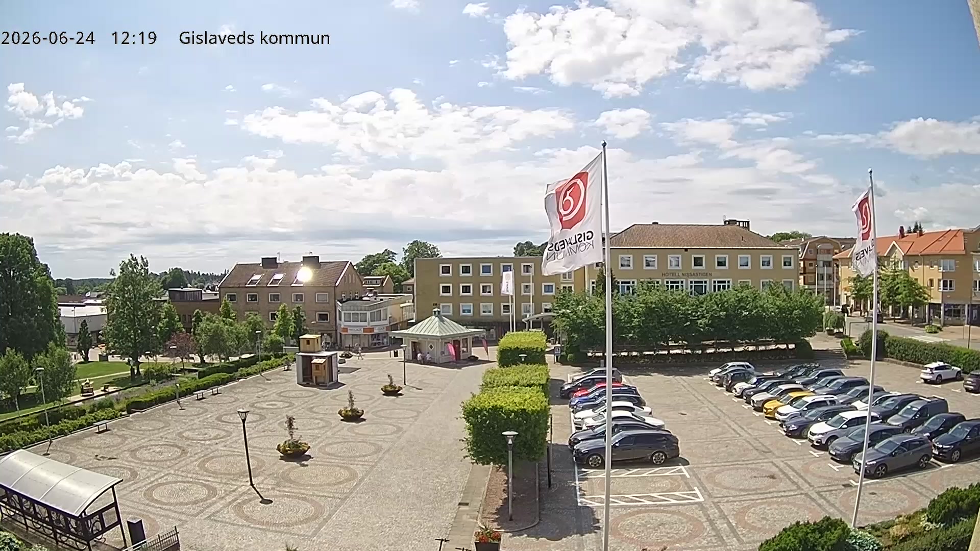 Webcam Gislaved, Gislaved, Småland, Schweden